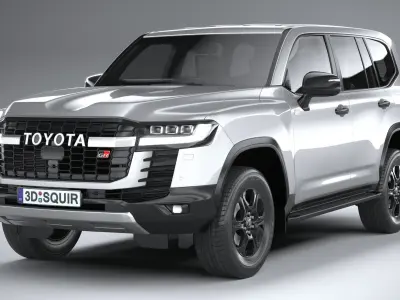 Toyota Land Cruiser GR-Sport 2022 3D model