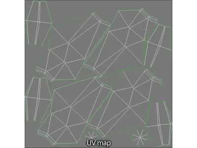 Copper Vase Geometric Design Free 3D model