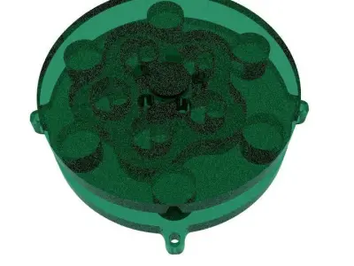 cycloid speed reducer ratio 05 to 01 3D print model