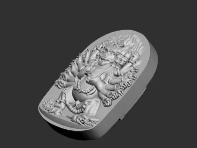 Tibetan bodhisattva 3D print model