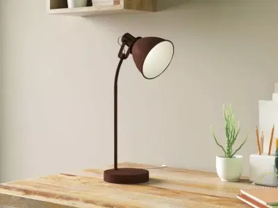 Popel Desk Light Lamp - 2 Option 3D model