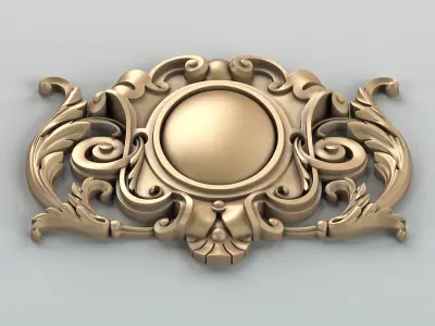Cartouche 003 3D model