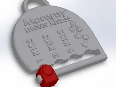 The medal mom Free 3D model