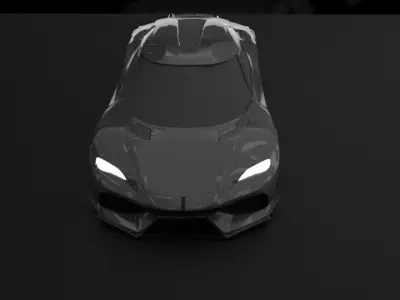 koenigsegg gemera Low-poly 3D model