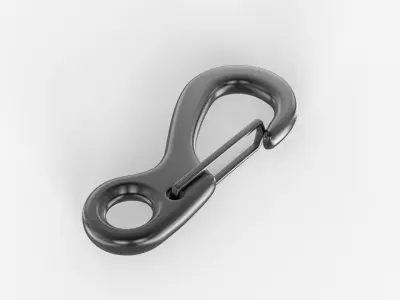Climbing Carabiner 3D model