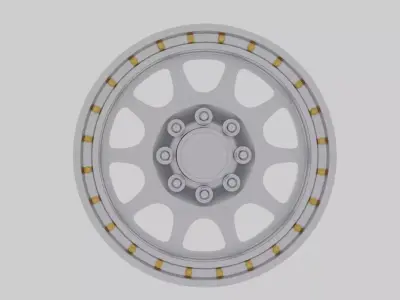 Method 201 Forged Beadlock 3D model