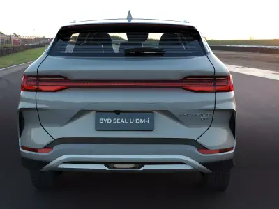 2026 BYD SealU DM-i With lowpoly interior Low-poly 3D model