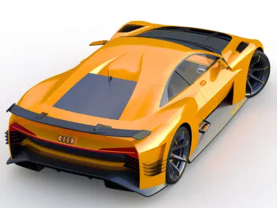 Audi Vision GT Custom 3D model