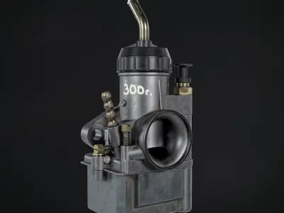 Carburetor K68 3D model