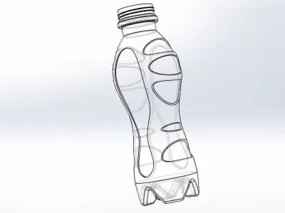 Bottle concept 3 Free 3D model