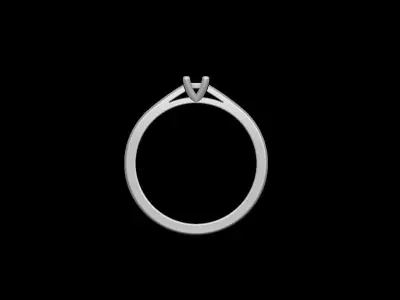 Engagement ring  Free 3D print model buy