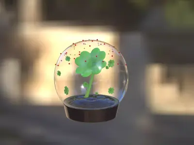 Clover Leaf Free 3D print model