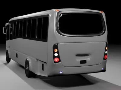Busscar Micruss  3D model