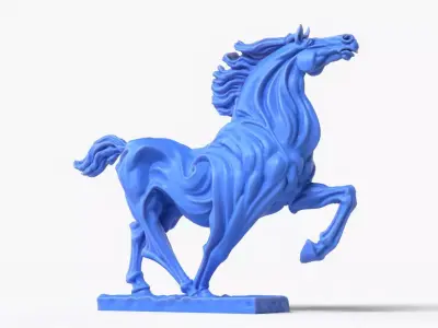 Arvolve Horse Sculpture 3D print model