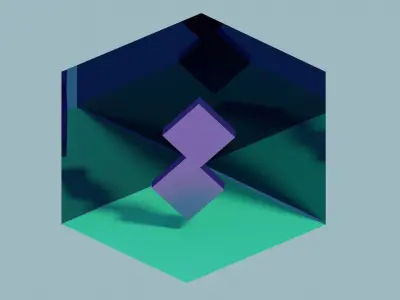Simple Abstract Statue Free low-poly 3D model