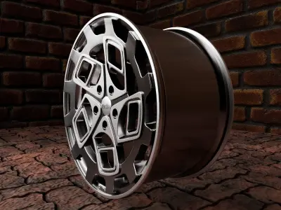 car disc RADI8 Free 3D model