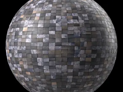 Stone Wall Materials 107- Multi Color Stone Wall- Sbsar Seamless Texture