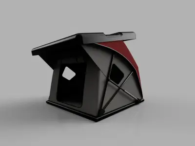 Car Camping Tent  3D model