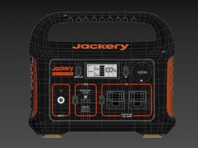 Jackery Portable Power Station Explorer 300 3D model