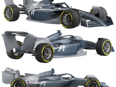 Formula 1   2022 3D model