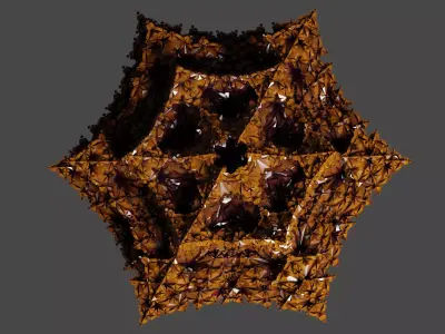 religion kaleidoscope decorative accessories 3D model