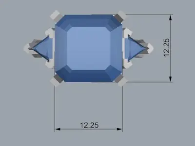 Graff Ring 3D print model