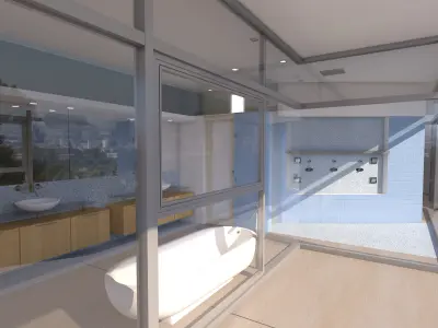 Bathroom 07 3D model