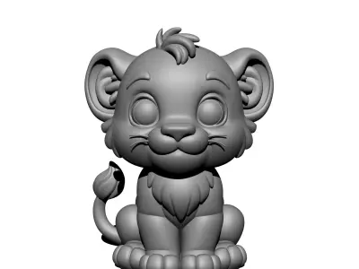 simba 3D print model
