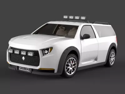 SUV Truck Concept 2020 3D model