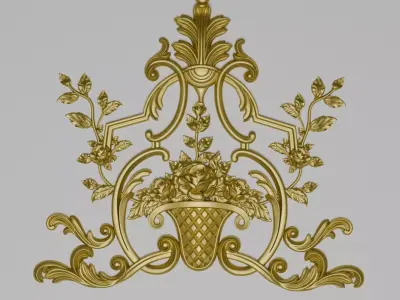 furniture 3d model cnc decor 3D model buy