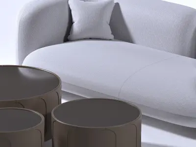 Freeform Sofa 3D model
