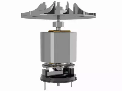 Electro Motor 2 3D model