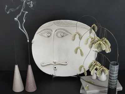 Decorative set F1 3D model