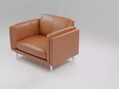 jesper sofa single seater 3D model