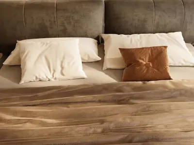 modern bedroom 3D model