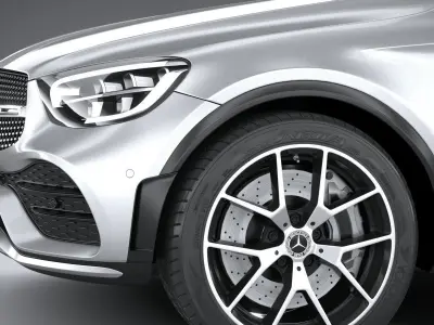Mercedes-Benz GLC AMG 2020 3D model