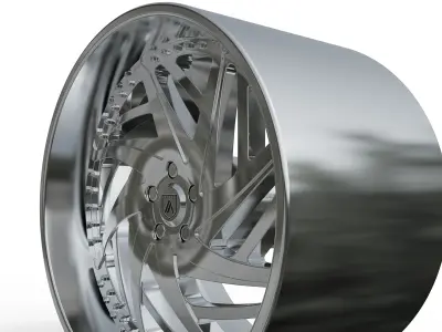 ASANTI AF863 WHEEL  3D print model