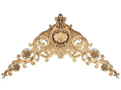 Decorative Ornamental 01 3D model