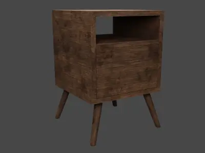Furniture Nightstand Free 3D model