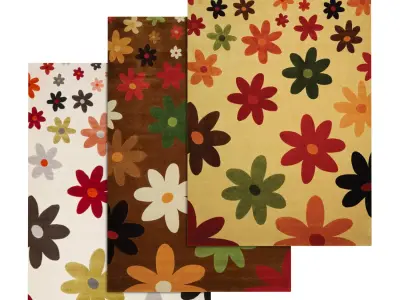 Rug Set 402 3D model