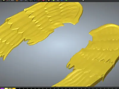 ANGEL WINGS 3D print model