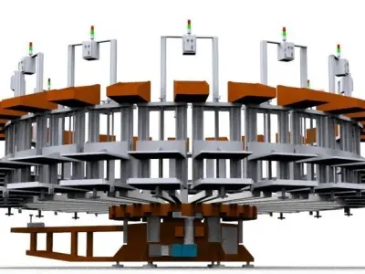 Round Machine  3D print model