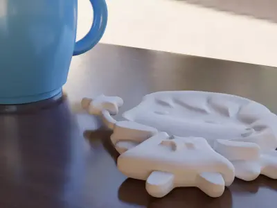 3D Printable Angel for Christmas 3D print model