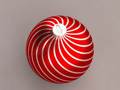 Christmas ball 3D model get