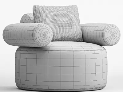Atrani chair 3D model