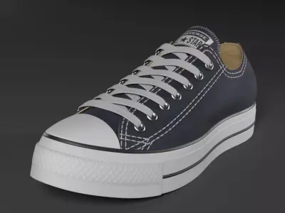 Converse Shoe Model 3D model