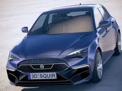 Generic Hatchback 2019 3D model