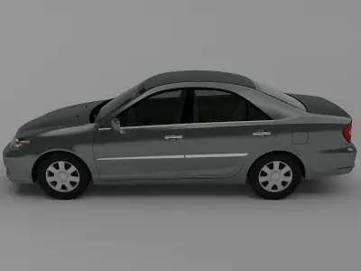 sedan 2004 3D model