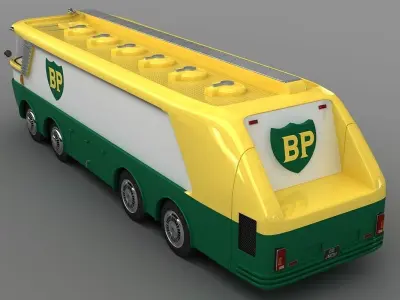 BP Thompson Autotanker 1958 3D model