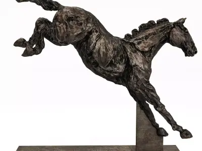 Stephanie Revennaugh Horse Jumper 2 3D model